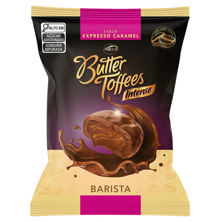 Bala Butter Toffees Arcor 90g - Caramelo