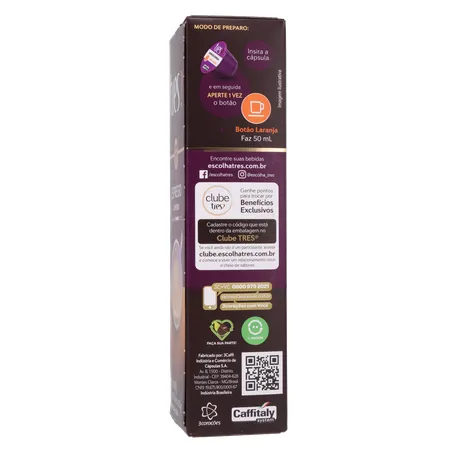 CAFÉ CÁPSULAS TRES ESPRESSO SUPREMO C/10 UN 360-8