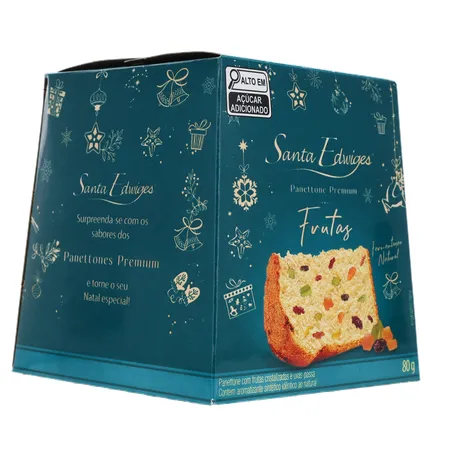Panetone santa edwiges mini frutas 80g 360-32