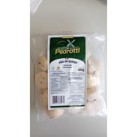 Pão de queijo pedrotti com gotas de chocolate 400g