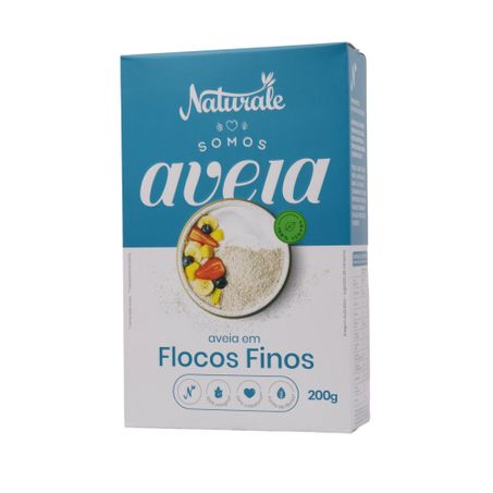 Aveia naturale flocos finos 170g 360-3