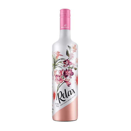 Vinho nacional relax frisante rose suave 750ml