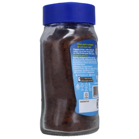Café Solúvel Granulado 3corações Descafeinado Pote de Vidro 50gr 360-12
