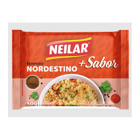 TEMPERO NORDESTINO MAIS SABOR NEILAR 50G