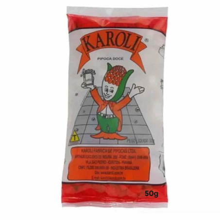 Pipoca Doce Karoli 50g Tradicional