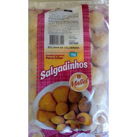 SALG MALLET BOLINHA CALABRESA 1KG +-40UN CONG. (077773)