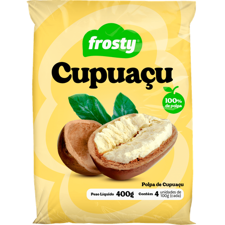 Frosty Polpa De Fruta Cupuaçu 400G Congelado