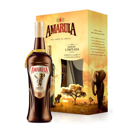 LICOR DE AMARULA 750ML +TACA