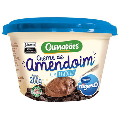 CREME AMENDOIM GUIMARÃES C/NEGRESCO 200G