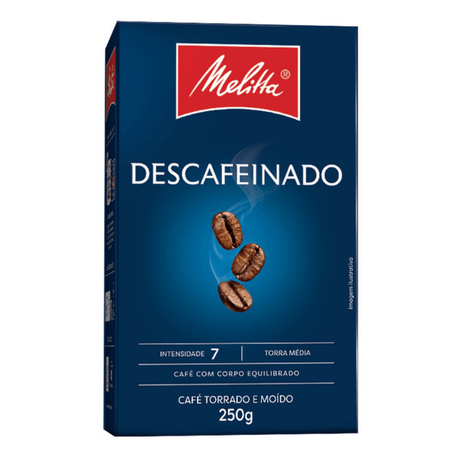Café Melitta descafeinado vácuo 250g