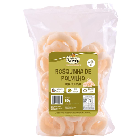 BISCOITO DELÍCIAS DA VOVÓ ROSQUINHA POLVILHO 80G 360-1