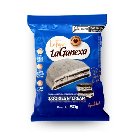 ALFAJOR COOKIES COM WHEY 50G - LA GANEXA