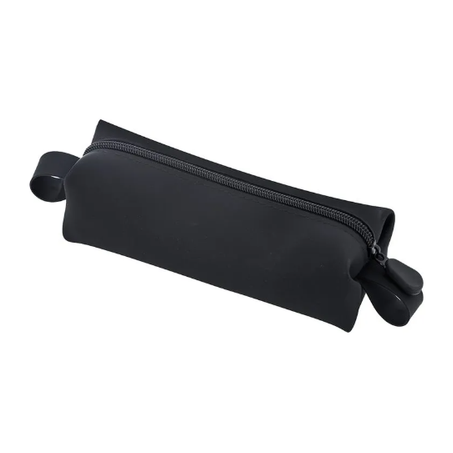 ESTOJO SILICONE 1 ZÍPER PRETO BRW