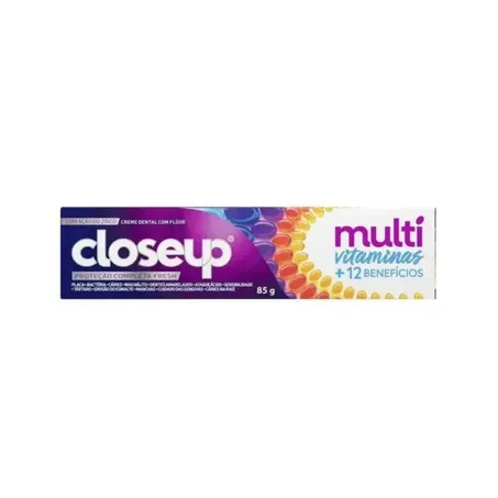 Creme dental closeup multi vitaminas fresh 85g