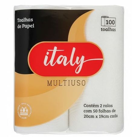 Toalha de papel italy c/ 2 rolos