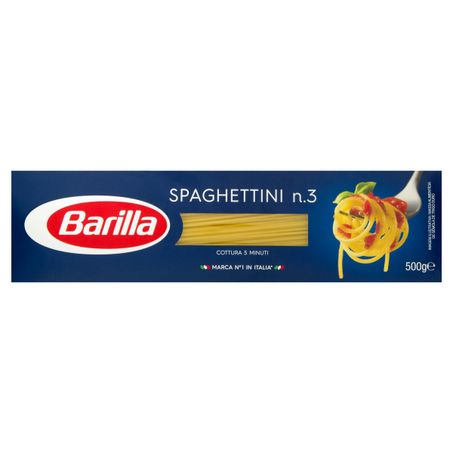 MACARRÃO DE SÊMOLA ESPAGUETE 3 BARILLA