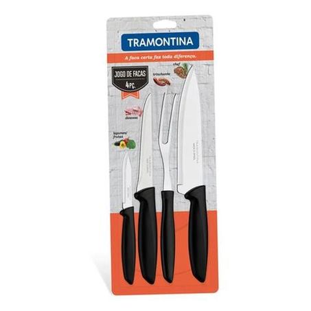 JG TRAMONTINA FACAS 4PC PLENUS