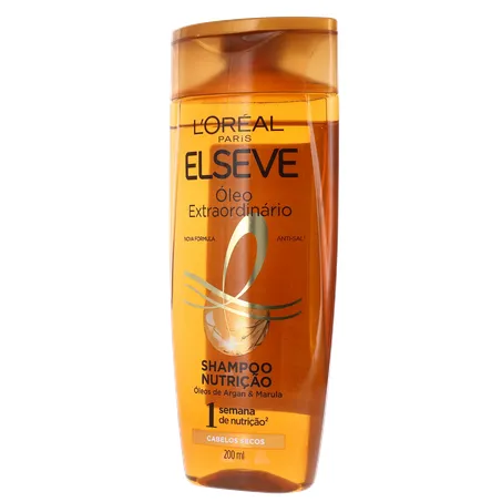 Shampoo Elseve Nutrição Óleo Exrtaordinário 200ml 360-2