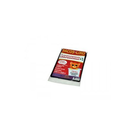 Saco P/Lixo Lorenzon 15lt Pct C/20