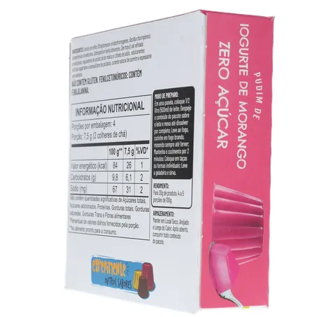 PUDIM ZERO MORANGO 30G - APTI 360-24