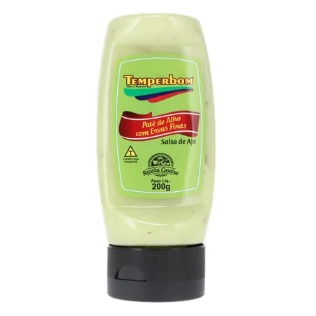 PATE  DE ALHO TEMPERBOM COM ERVAS FINAS 200G 360-35