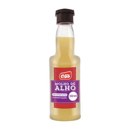 Molho de alho cbs 150ml