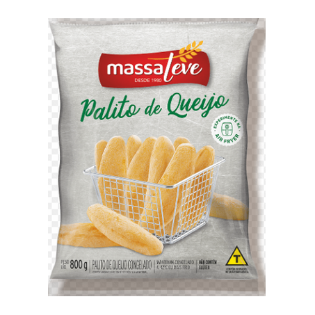 PALITO QUEIJO MASSA LEVE 800G