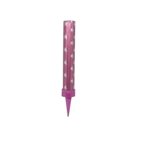 Vela fonte brink fest cor rosa