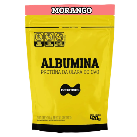 Albumina Morango 420g