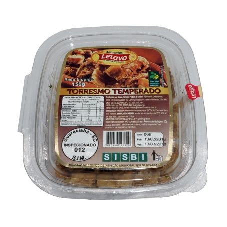 Torresmo letavo temperado 150g