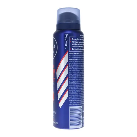 DESODORANTE AEROSSOL NIVEA MEN DRY 150ML 360-9