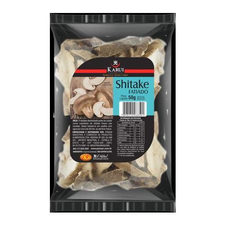 COGUMELO SHITAKE FATIADO KARUI 30G