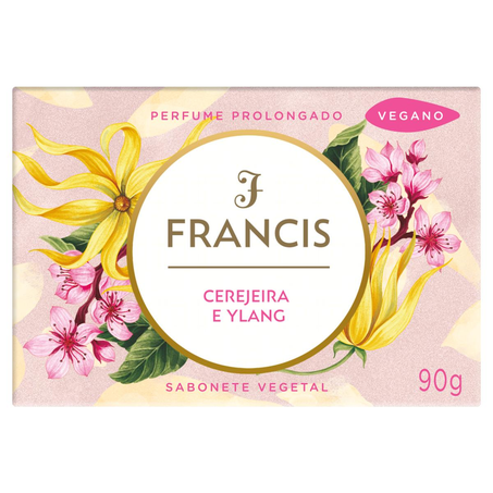 Sabonete Francis 90g - Suave - Cerejeira do Oriente