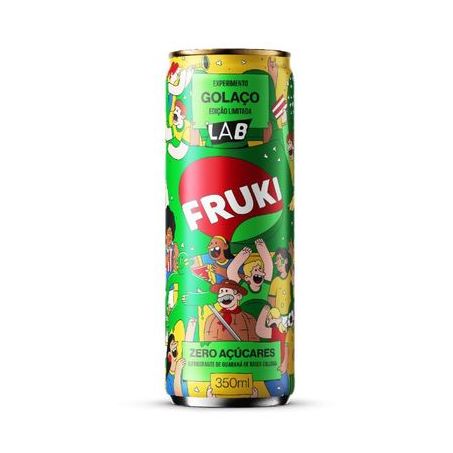 Refrigerante fruki lab golaco zero 350ml