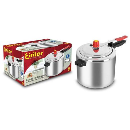 Panela De Pressão Polida Eirilar 7l