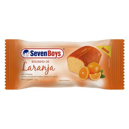 BOLINHO SEVEN BOYS   35G LARANJA
