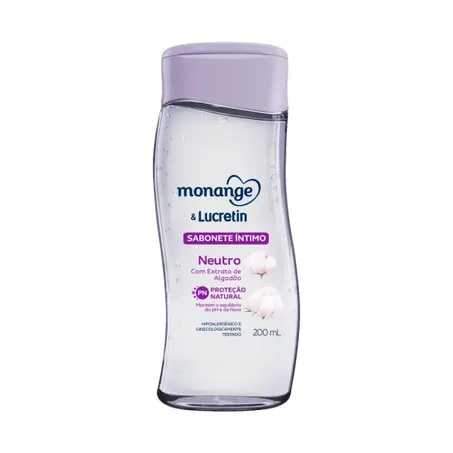 Sabonete liq intimo monange neutro 200ml