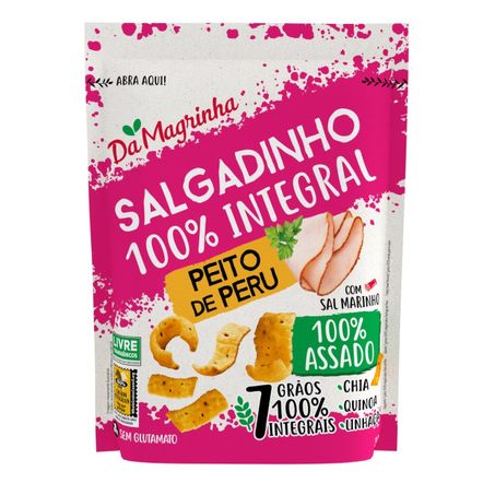 SALGADINHO DA MAGRINHA 30G PEITO PERU INTEGRAL