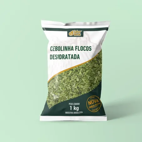 Cebolinha Em Flocos 1 Kg - Sabor Verde