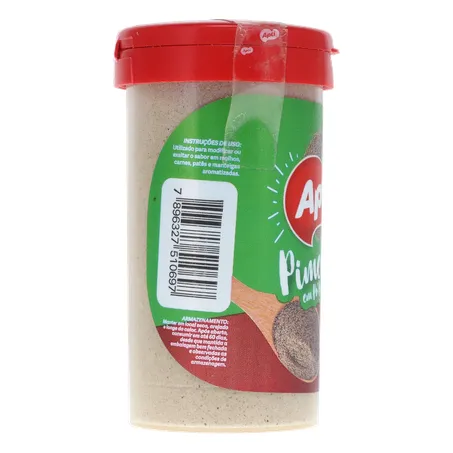 Pimenta Apti em Pó Pura Branca Embalagem 30G 360-28