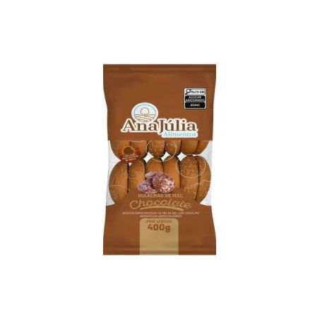 Bolachão mel ana julia chocolate 400g