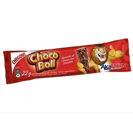 BARRA DE CEREAL ALCA FOODS COM CHOCOLATE 22G