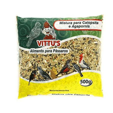 Mist Vittu's P/Calopsita/Agapornis 500GR