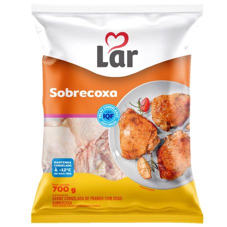 Sobrecoxas de Frango Lar Congelado 700g