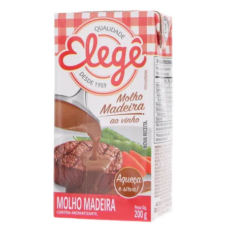 Molho Madeira ao Vinho Elegê Caixa 200gr 360-2