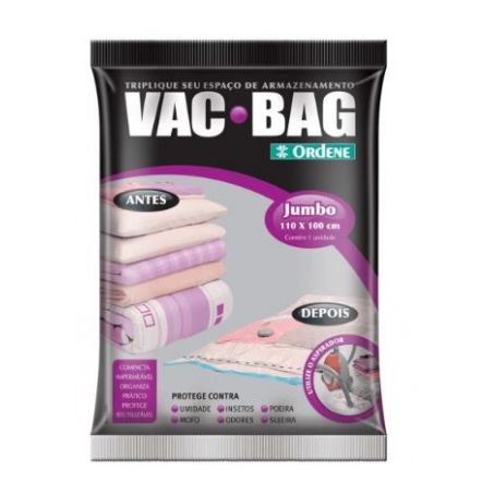 Saco para armaz.a vacuo vac bag110x100