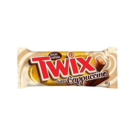 Chocolate twix recheado cappuccino 40g