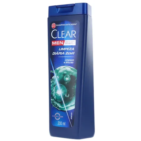 SHAMPOO CLEAR ANTICASPA MEN 2 EM 1 200ML 360-3