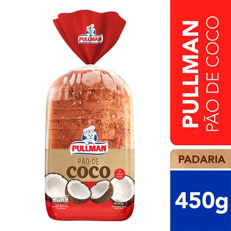 PÃO COCO PULLMAN