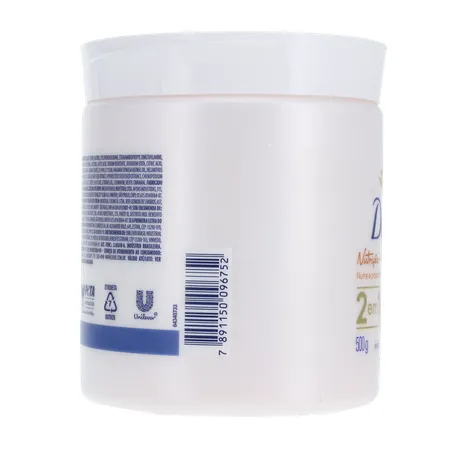 MÁSCARA TRATAMENTO DOVE 2 EM 1 NUTRIÇÃO + TRI ÓLEOS 500G 360-27